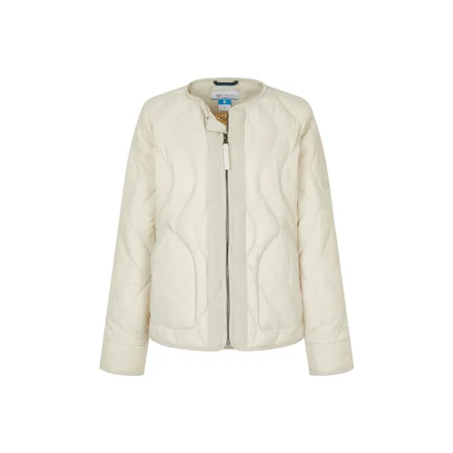 Columbia Пуховик Женская Белая