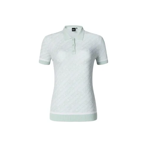 FILA Golf Series Женские трикотажные штаны горохово-зеленого цвета