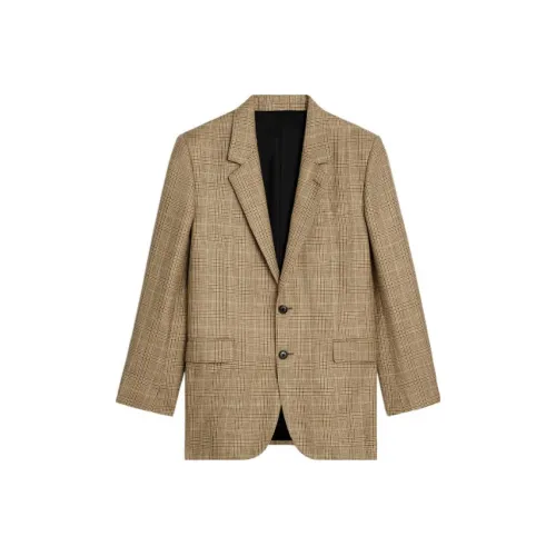 CELINE SS23 Бизнес-костюм Пальто Женское Хаки