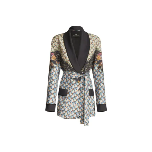 ETRO Морской синий Женские офисные костюмы