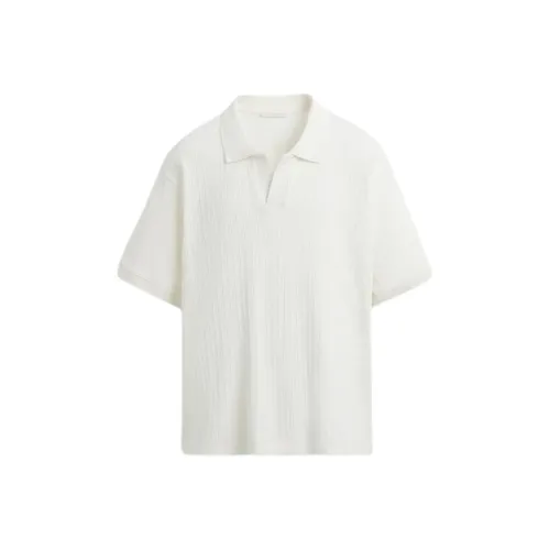 ZARA Поло Мужское Frost Белый