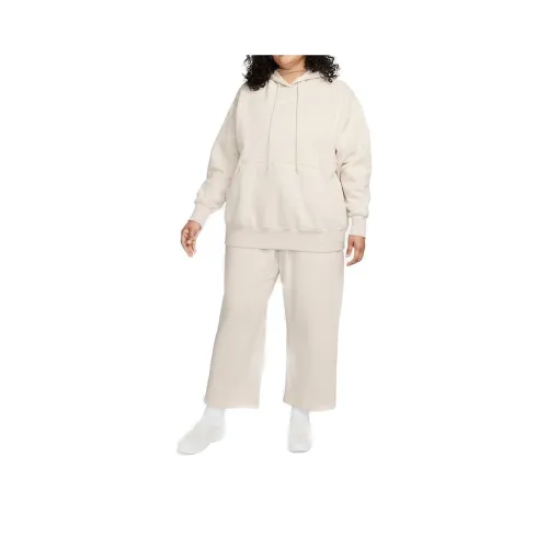 Nike Sportswear Phoenix Fleece Толстовка Женская Светло-Коричневая