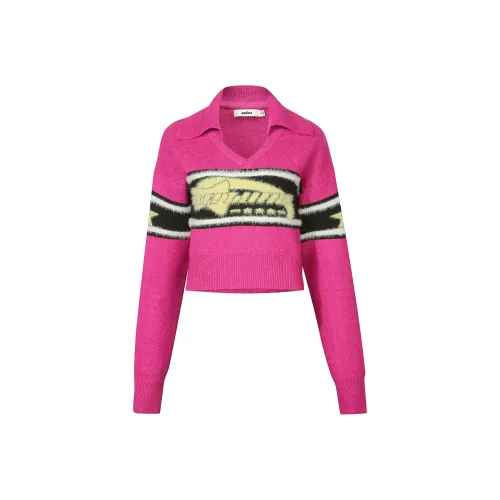 Guuka Hero Трикотаж Женский Розовый Красный