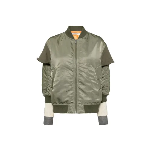 UNDERCOVER Женские куртки лесного зеленого цвета