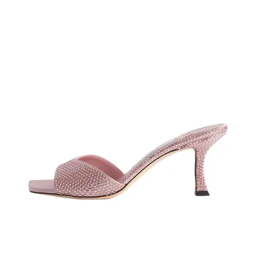 Jimmy Choo Слипоны 7 см Женские Розовые