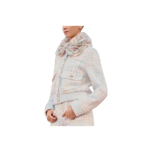 CHANEL 25S Весенне-летняя коллекция Куртки и пальто Женские Розовый