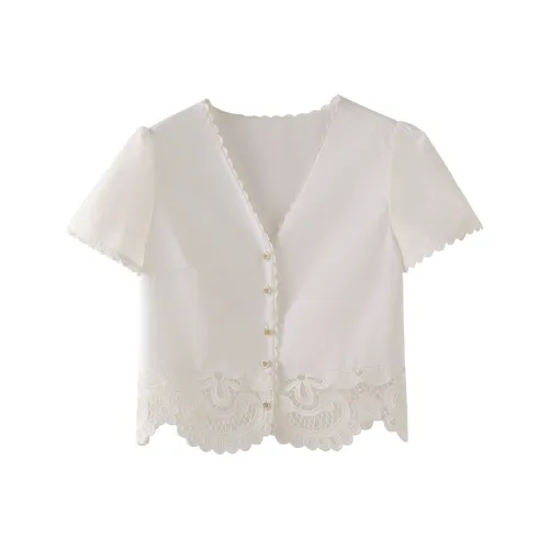 Miss Chipmunk Рубашка Женская Белая