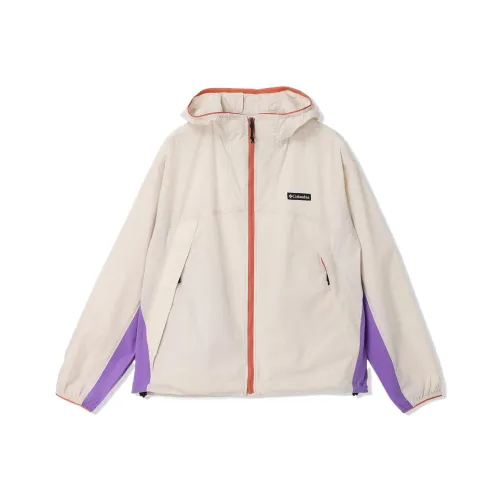 Columbia Hike Roe Куртки Пальто Женские Белый Фиолетовый