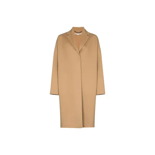 STELLA MCCARTNEY Коричневое Женское Пальто