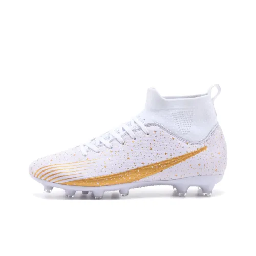 CAMKIDS Противоскользящие Анти-KICK Устойчивые к истиранию Баланс Поддержка Высокий Топ Детские футбольные бутсы Подростки