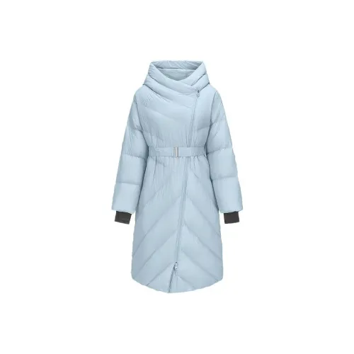 Skechers Freedom Series Пуховик Женские Бамбуково-Лунный Синий