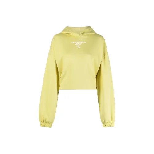 CALVIN KLEIN Толстовка Женская Желтая
