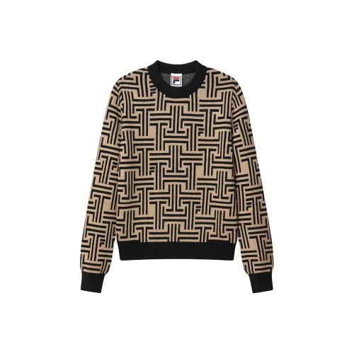 FILA Lanvin Толстовка Женская Темный CURRENT Черный