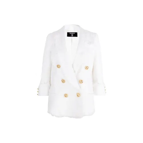 BALMAIN Белый Женские Офисные Костюмы