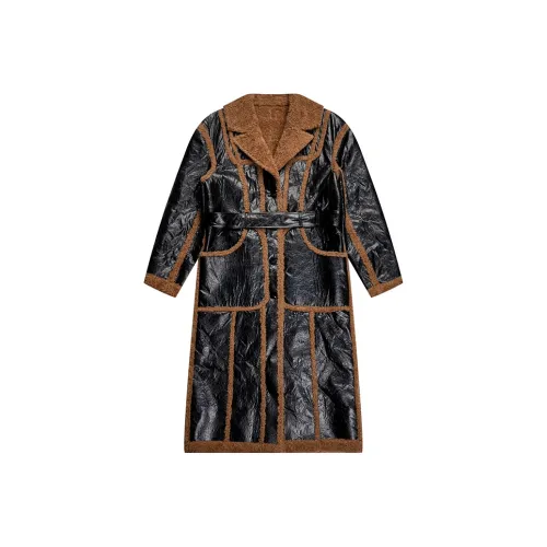 Lost In Echo Черное Женское Пальто