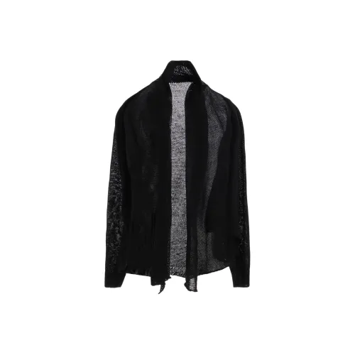 Yohji Yamamoto Черный Женский Трикотаж