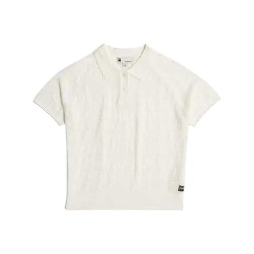 г Звезда RAW Поло Женское Белое