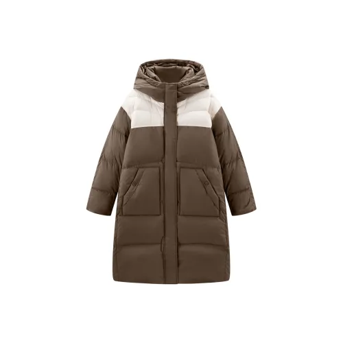 LEDIN Пуховик Женские Соус Коричневый