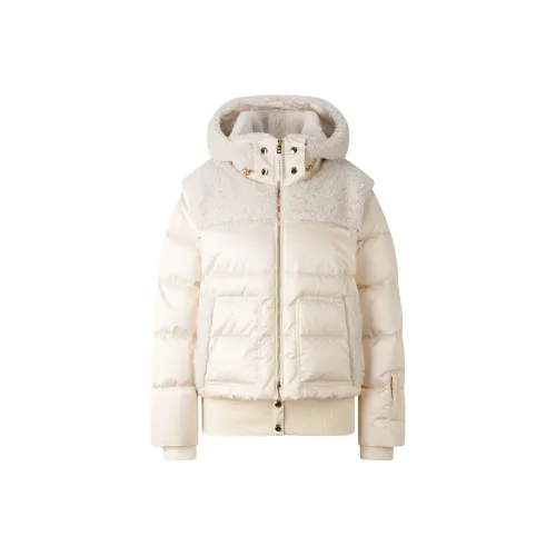 BOGNER FW24 Down Jacket Women's Gray White BOGNER FW24 Пуховик Женский Серый Белый