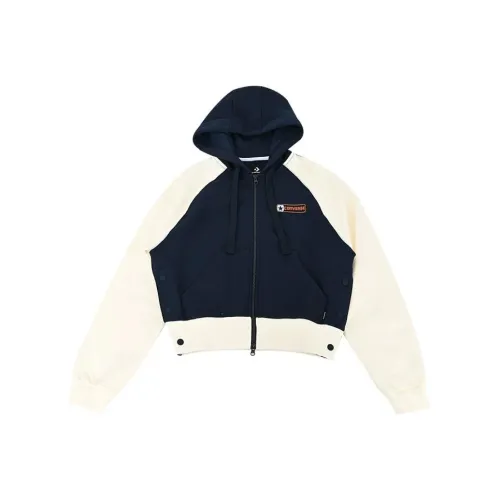 Конверс Свитшот Женский Синий Белый