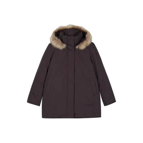 UNIQLO Пуховик Женские Palm Brown