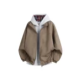 Кофе Куртка + Клетчатая Толстовка