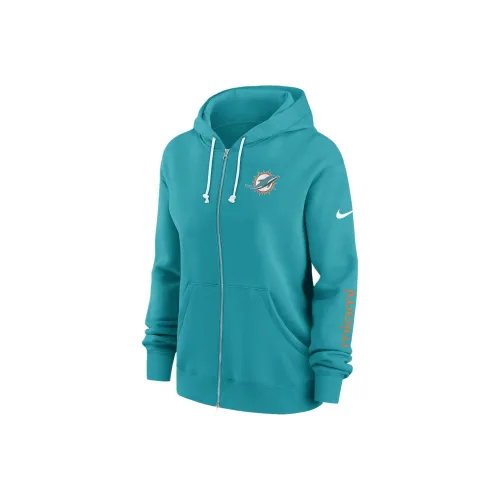 nike NFL Майами Dolphins Phoeni Куртки и Пальто Женские Аква-зеленый