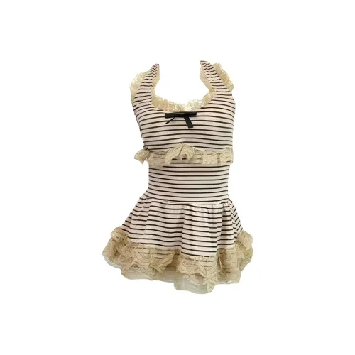 AURORA MUSE Топ на бретелях Женский Хаки