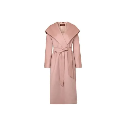 MaxMara Studio FW22 Пальто Женское Розовое