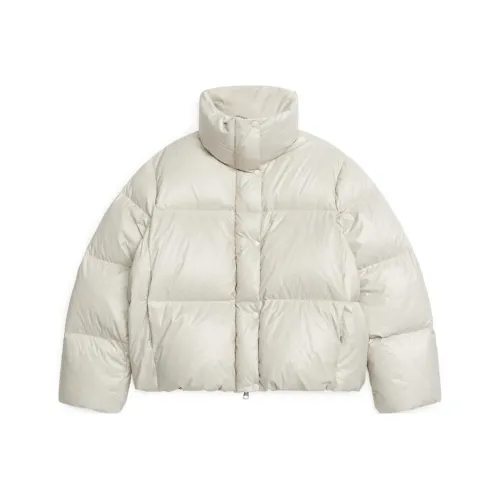 ARKET Пуховик Женский Mist Белый