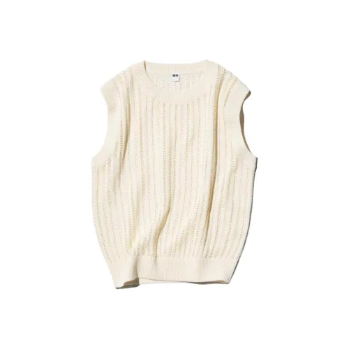 UNIQLO Сливочный Женский Трикотаж