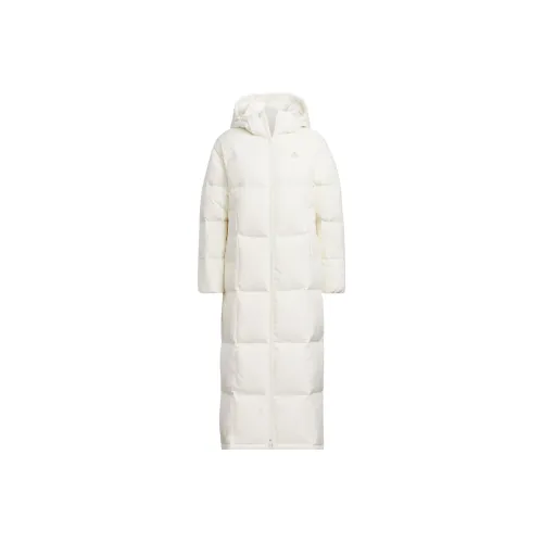 Adidas Пуховик Пуховик Женские Айвори