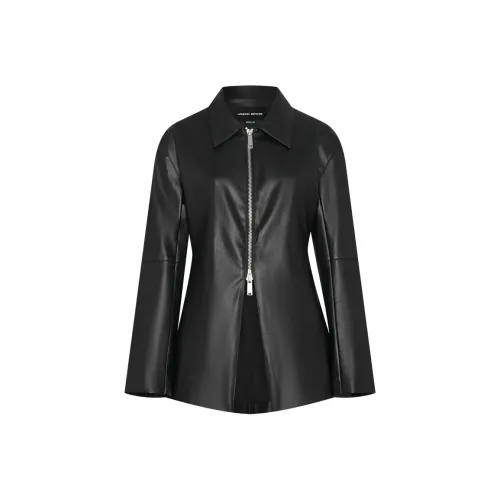 URBAN REVIVO Куртки Пальто Женские Черный