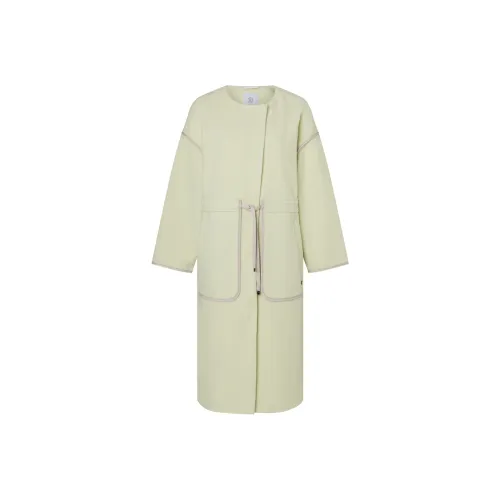 BOGNER Пудрово-желтый W062 Женское пальто