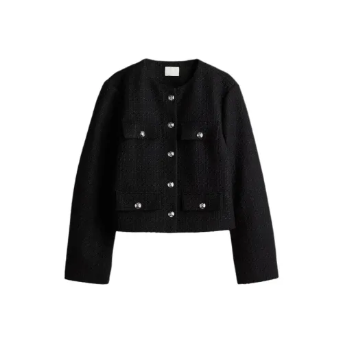 H&M Черные Женские Куртки