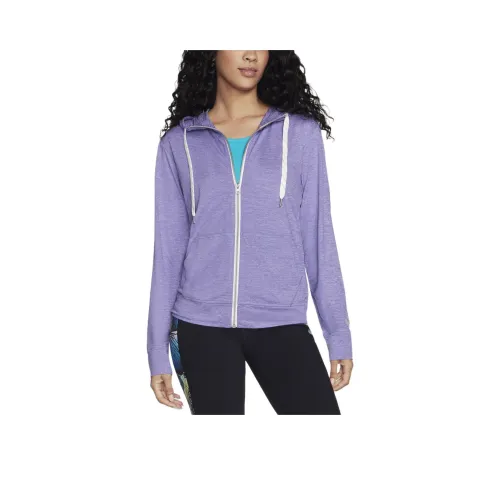 Skechers GO DRI Толстовка Женская Фиолетовая