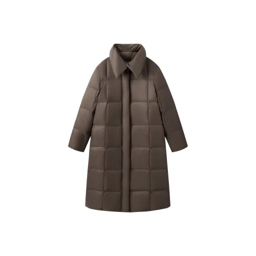 LEDIN Пуховик Женские Соус Коричневый