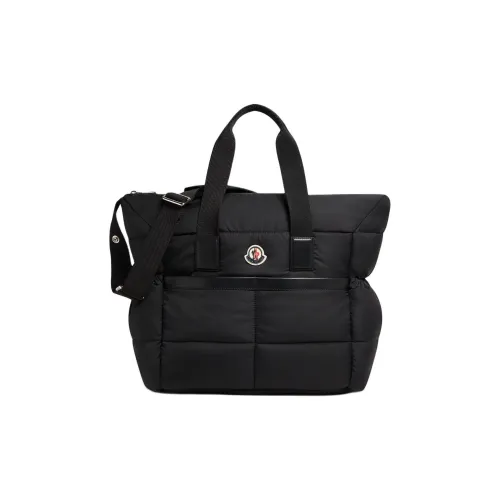 Moncler Переработанный Нейлон Тоут Сумка Сумка для покупок Сумка через плечо Сумка Унисекс Черная