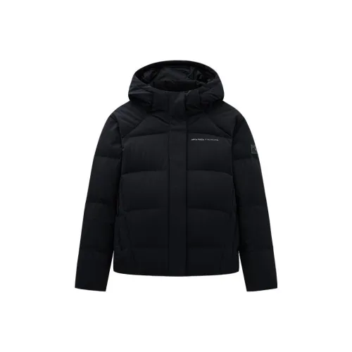 ANTA ZONGXUNXILIE Пуховик Женская базовая модель Черный
