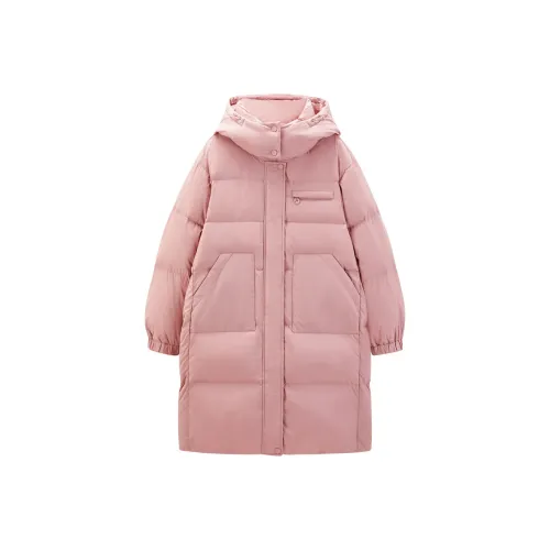 LEDIN Пуховик Женские Бархат Розовый