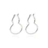 Слуховые накладки "Горлянка" (1 пара) Серебряные