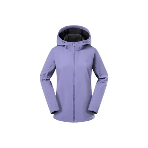 TOREAD Куртки Пальто Женские Тихий Фиолетовый