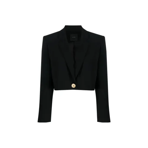 PINKO SS23 Бизнес-костюм Пальто Женское Черное