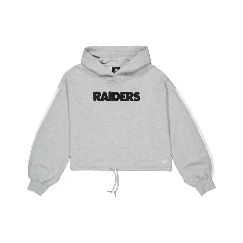 New Era SS24 Las Vegas Raiders Толстовка Женская Серого цвета