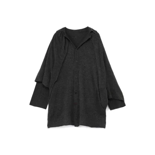 Yohji Yamamoto Серый Женский Трикотаж