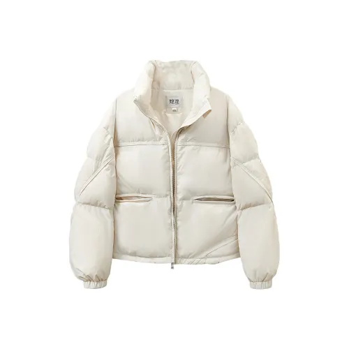 TOUCH Пуховик Женский Бежевый Абрикос