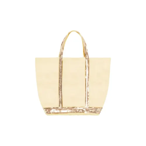 Vanessa Bruno Linen Tote Bag Shopping Bag Medium Women's Yellow