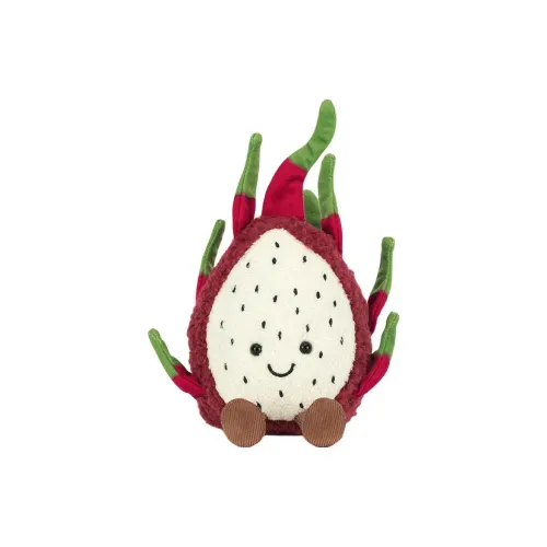JELLYCAT Interesting Food Amuseables Питайя Куклы Плюшевая кукла 19 см Рекомендуемый рост в сидячей позе