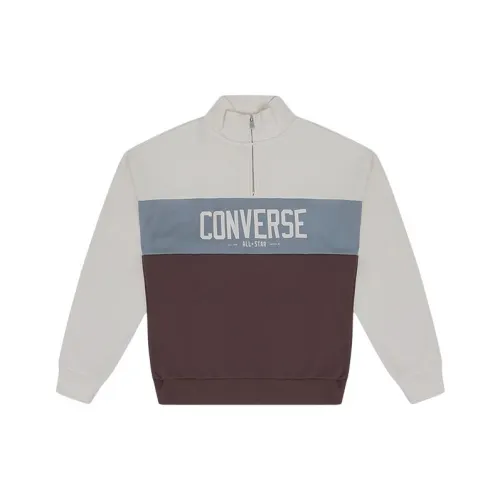 Конверс Свитшот Женский Белый Серый