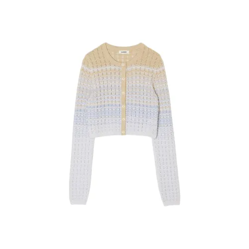 SANDRO Синий Женский Трикотаж